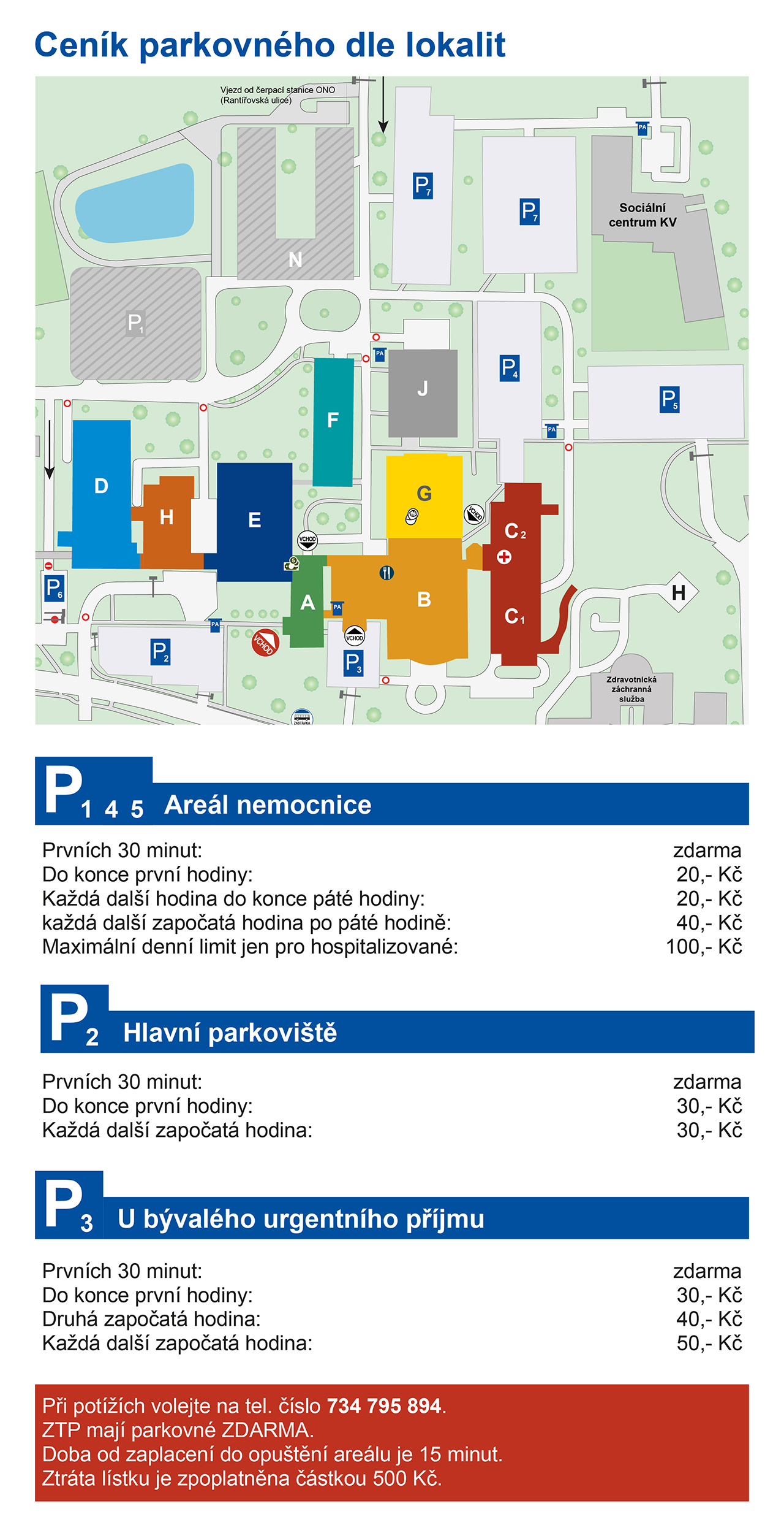 mapka areál