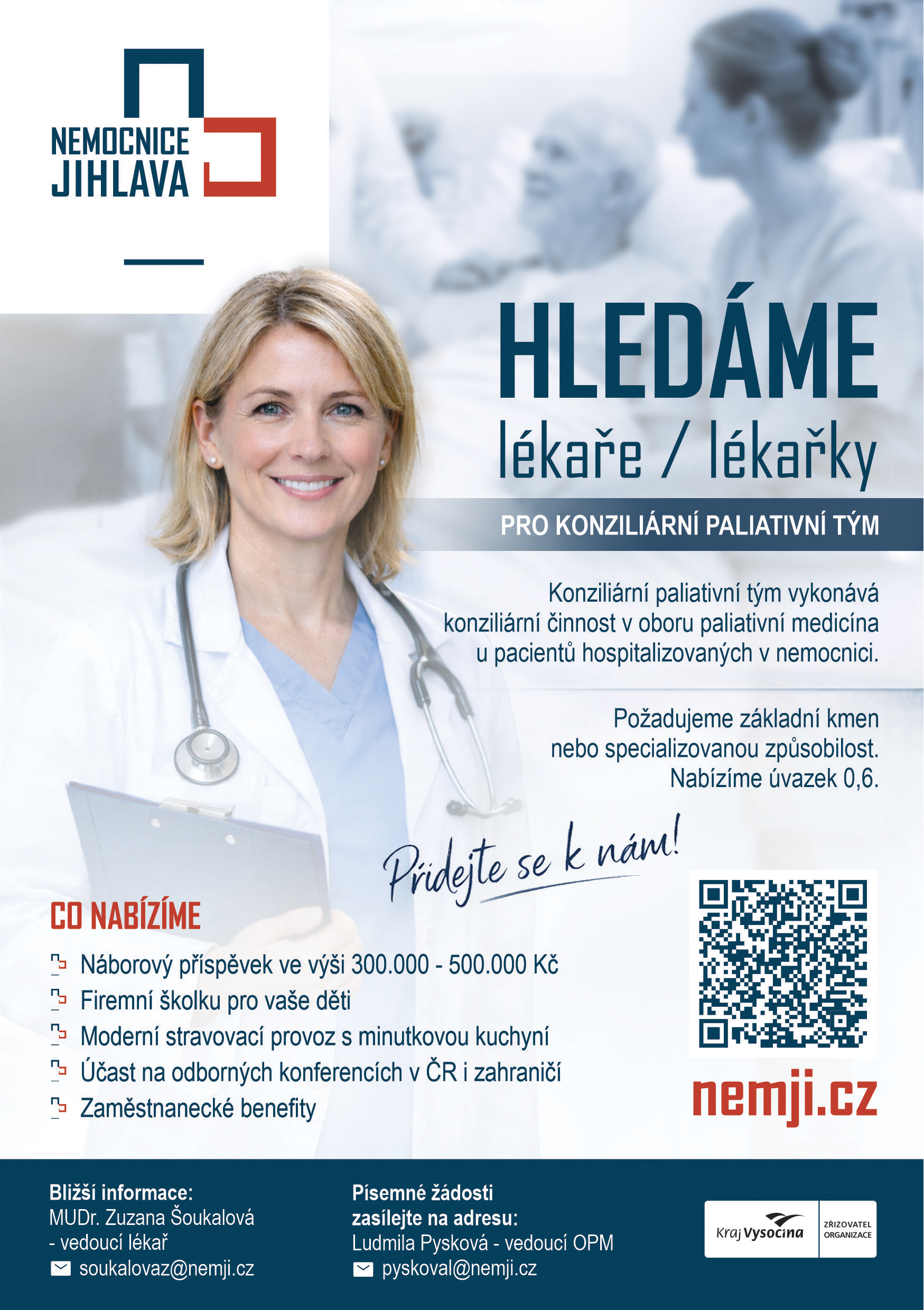 lékař pro konziliární paliativní tým