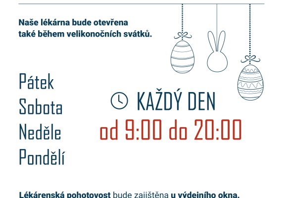 oteviraci doba o velikonocích