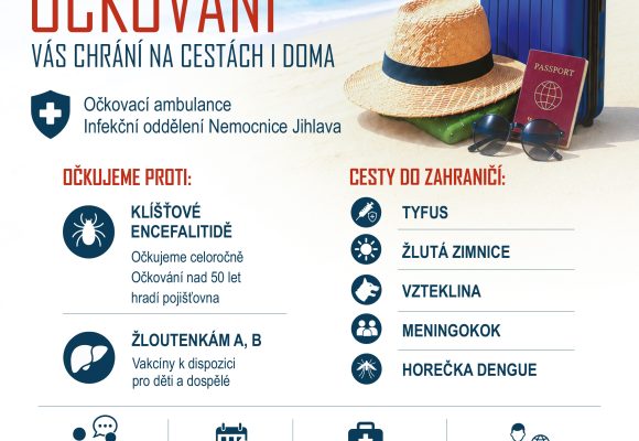 cestovní očkování - plakát