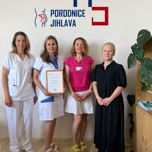 Screening DZ certifikát ocenění porordnice
